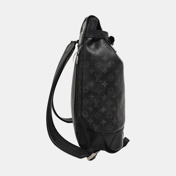 STEAMER Monogram Coated Canvas Black