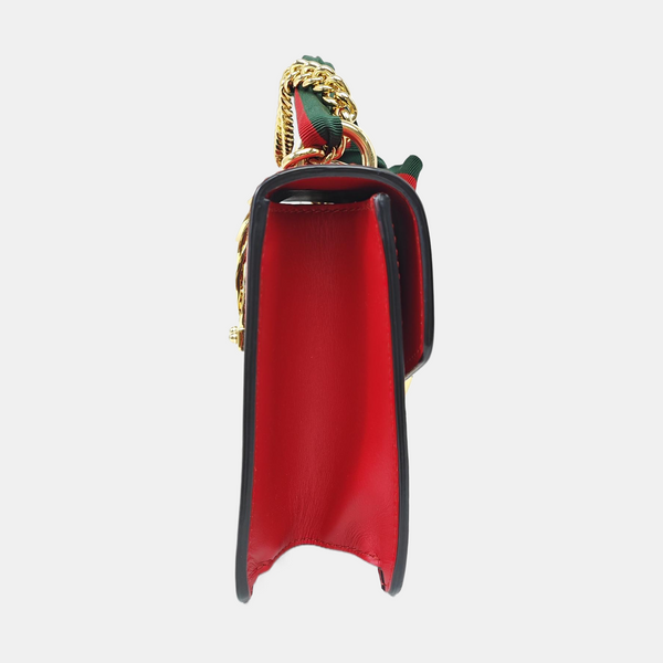 Sylvie Mini Calfskin Red