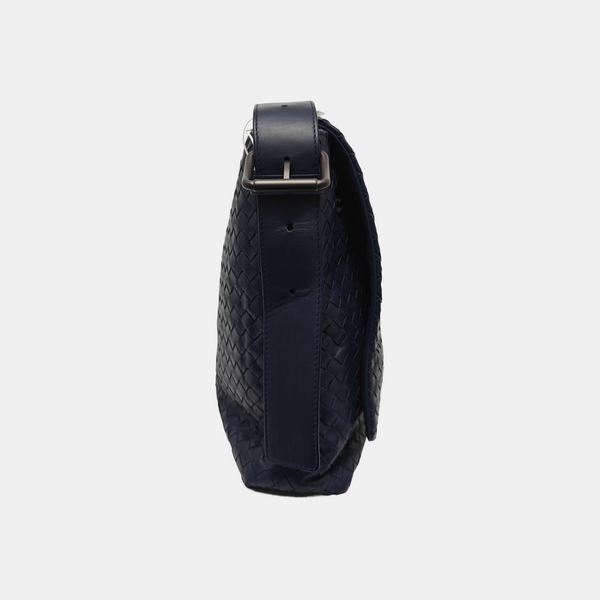 Calfskin Shoulder Bag Blue