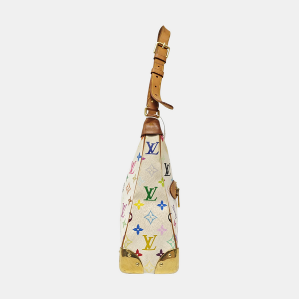 LV × TM BOULOGNE Monogram Coated Canvas White