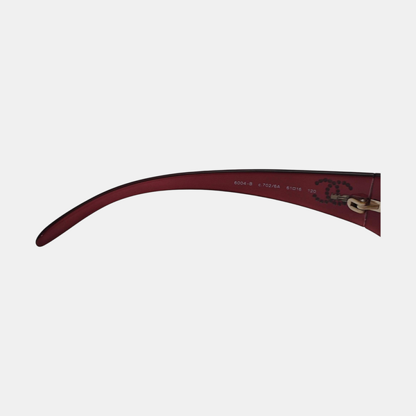 Synthetic Sunglasses Red