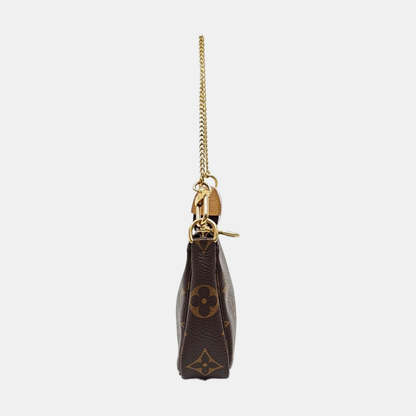 ACCESSOIRES Mini Monogram Coated Canvas Brown