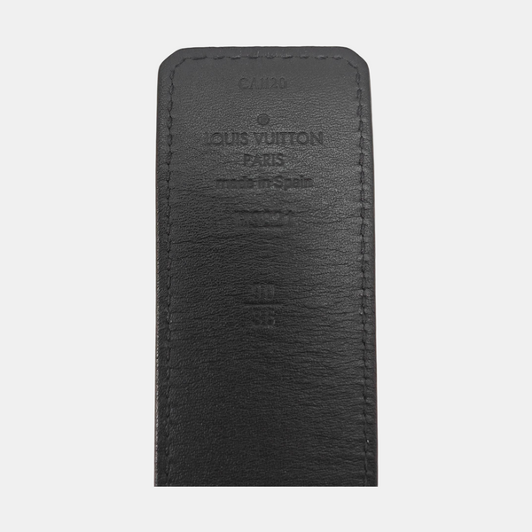 Coated Canvas Belt Brown