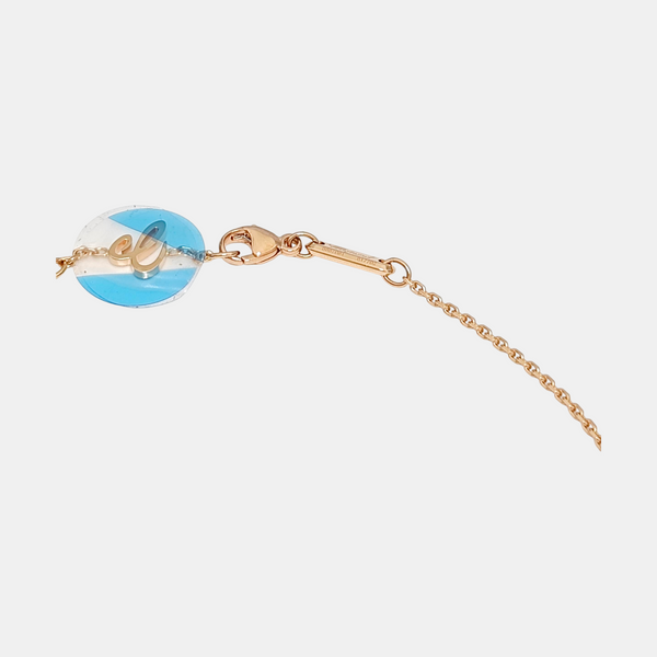 Ice Cube 18k Rose Gold Necklace