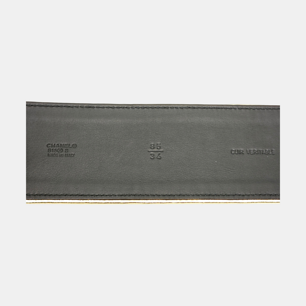Leather Belt Gold