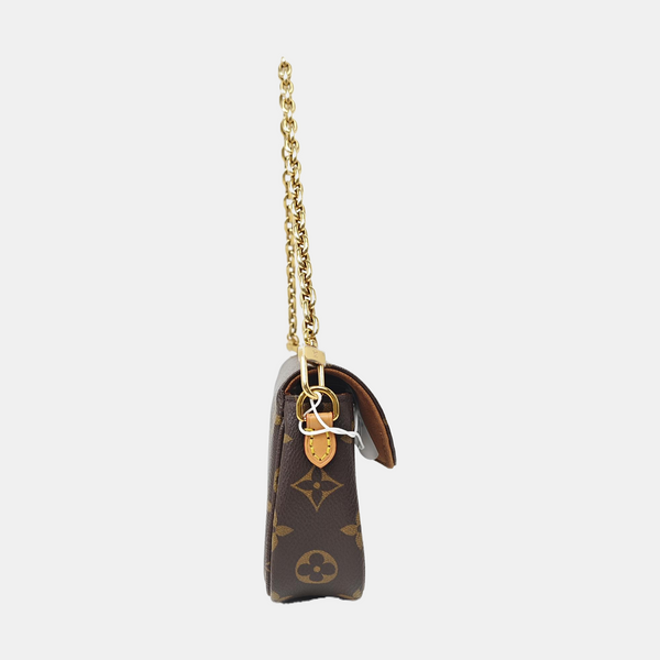 IVY Monogram Coated Canvas Brown