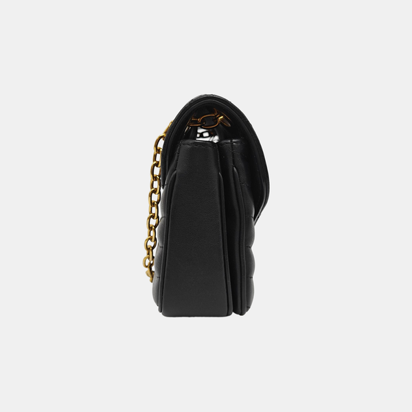 NEW WAVE PM Quilted Calfskin Black