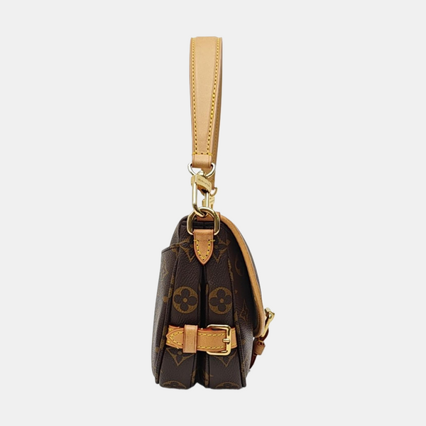 SAUMUR BB Monogram Coated Canvas Brown