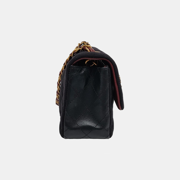 CLASSIC FLAP Quilted Wool Black