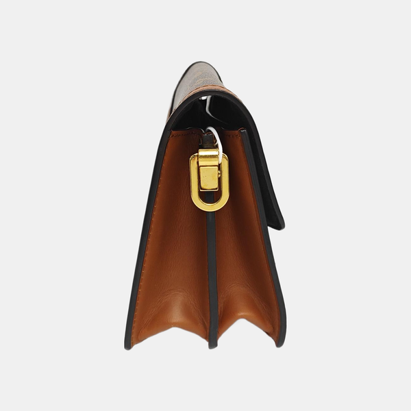 DAUPHINE Mini Coated Canvas Brown