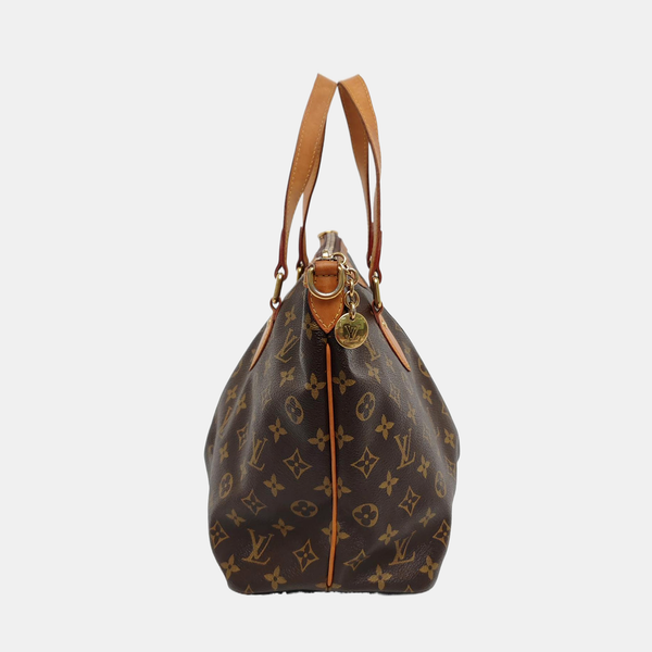 PALERMO PM Monogram Coated Canvas Brown