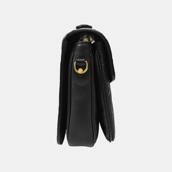 MÉTIS MM Monogram Calfskin Black