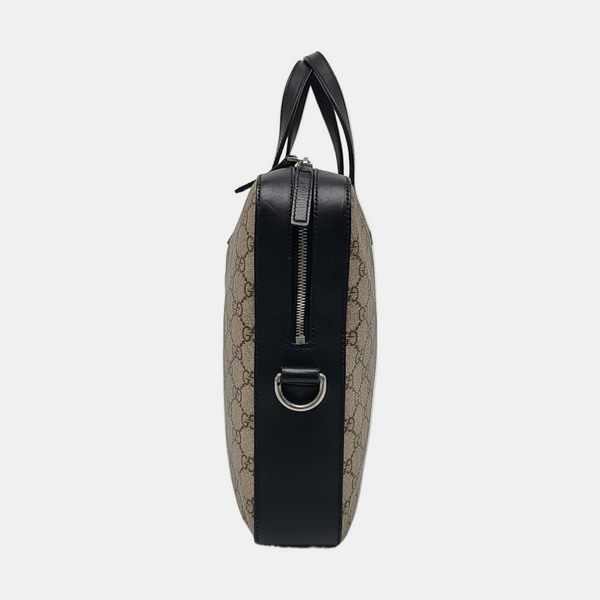 Monogram Coated Canvas Brown