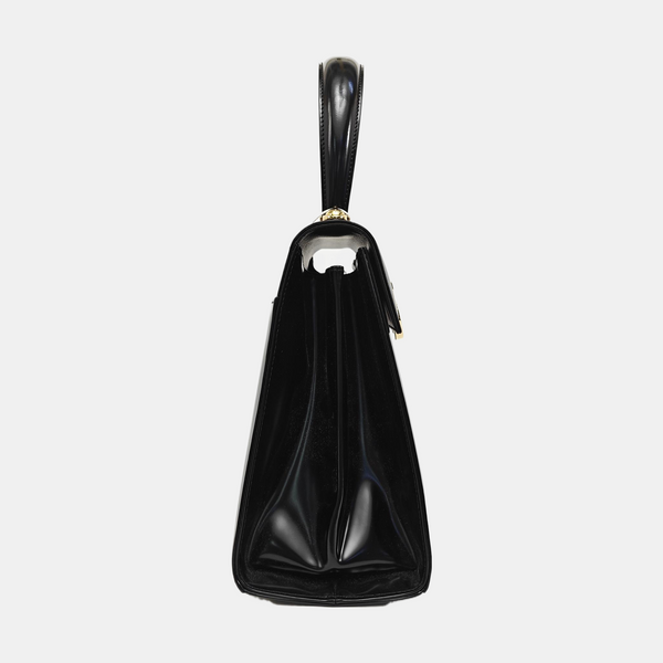 Kelly Medium Patent Leather Black