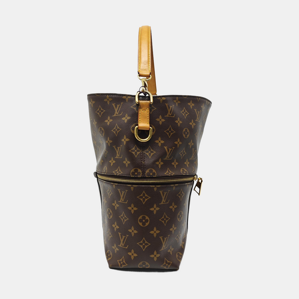 MELIE Monogram Coated Canvas Brown