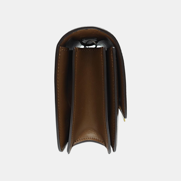 CLASSIC BOX Mini Calfskin Brown