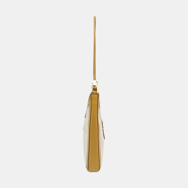 Canvas Shoulder Bag Beige