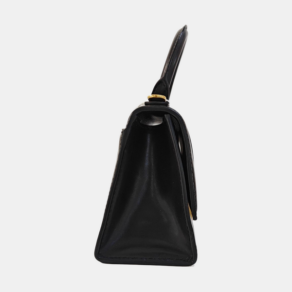 Hourglass XS Calfskin Black