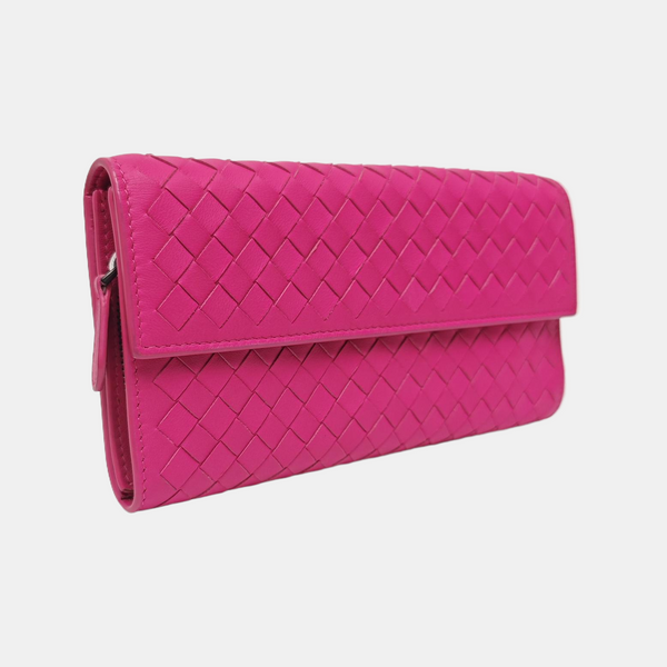 Lambskin Wallet Red
