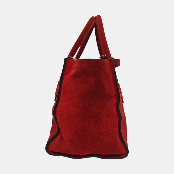 Glace Calf Suede Red