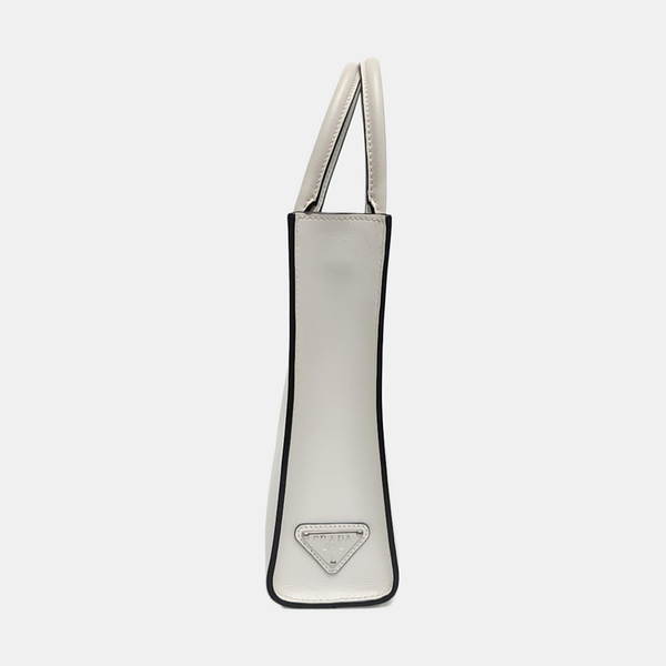 Calfskin Shoulder Bag White