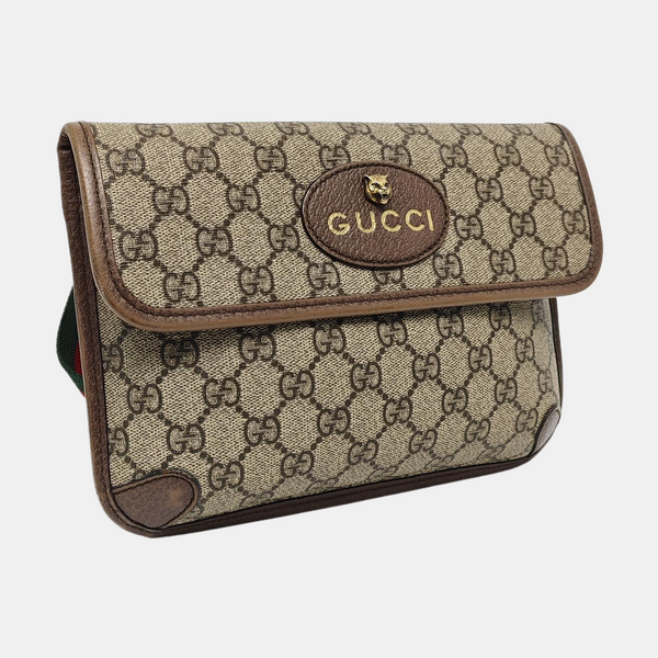 Neo Vintage Monogram Coated Canvas Beige