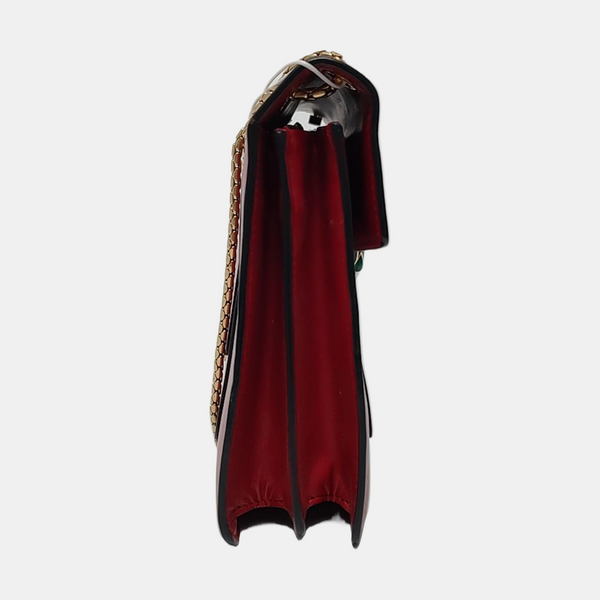 SERPENTI FOREVER Medium Calfskin Red