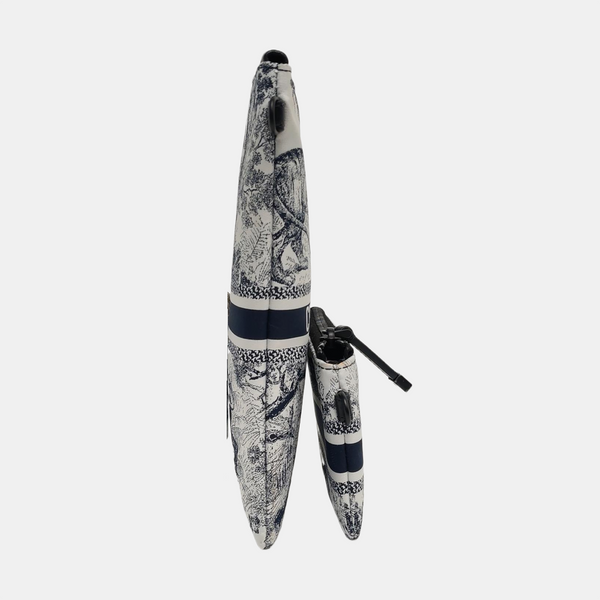 Diortravel Large Fabric Blue