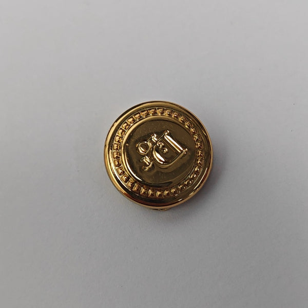 Dior Oblique Metal Gold Cufflink