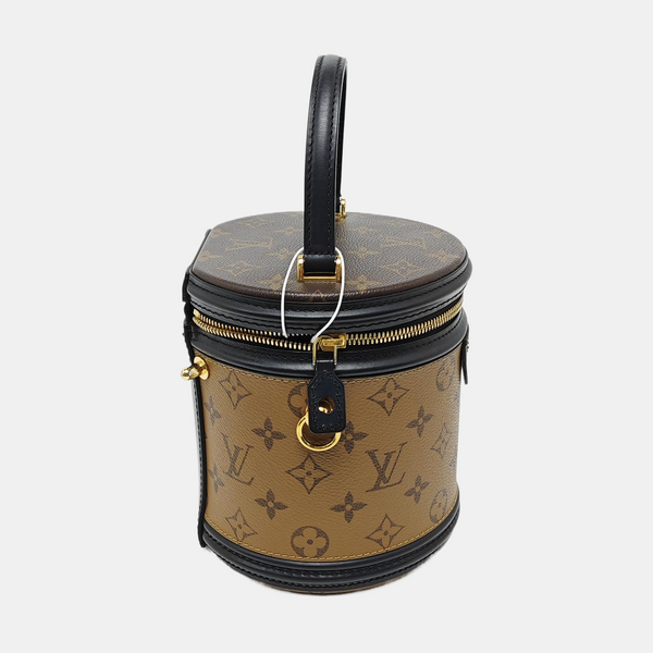 CANNES PM Monogram Coated Canvas Brown