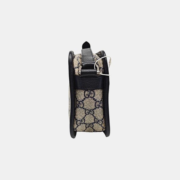 GG Supreme Mini Monogram Coated Canvas Beige