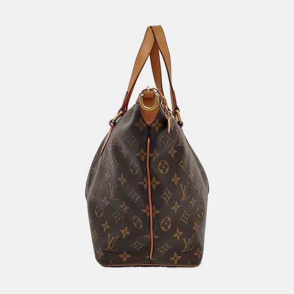 PALERMO PM Monogram Coated Canvas Brown