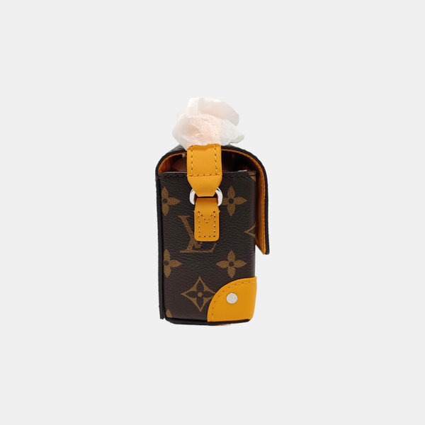 SOFT TRUNK Mini Monogram Coated Canvas Brown