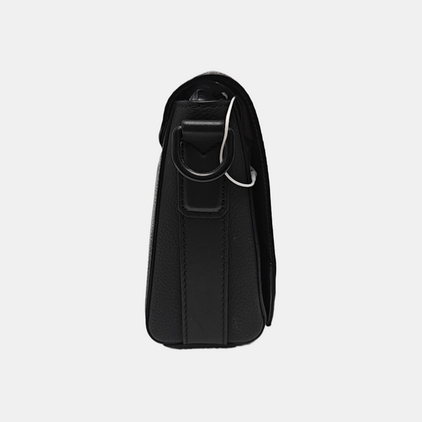 MESSENGER VOYAGE Calfskin Black