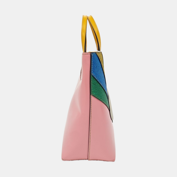 Calfskin Tote Bag Pink