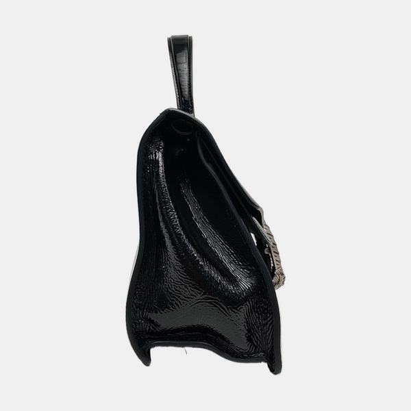 Dionysus Medium Patent Leather Black