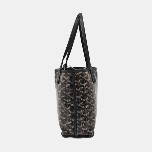 Anjou Mini Coated Canvas Black