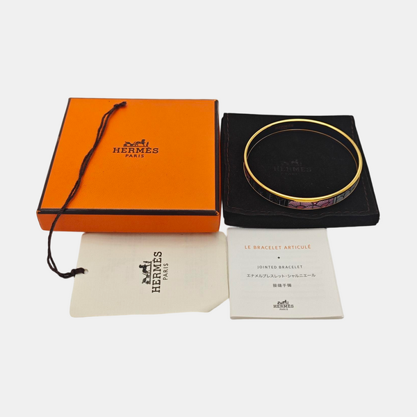 Email Metal Gold Bangle