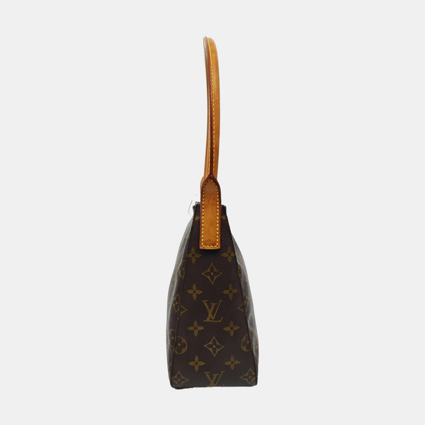 LOOPING MM Monogram Coated Canvas Brown