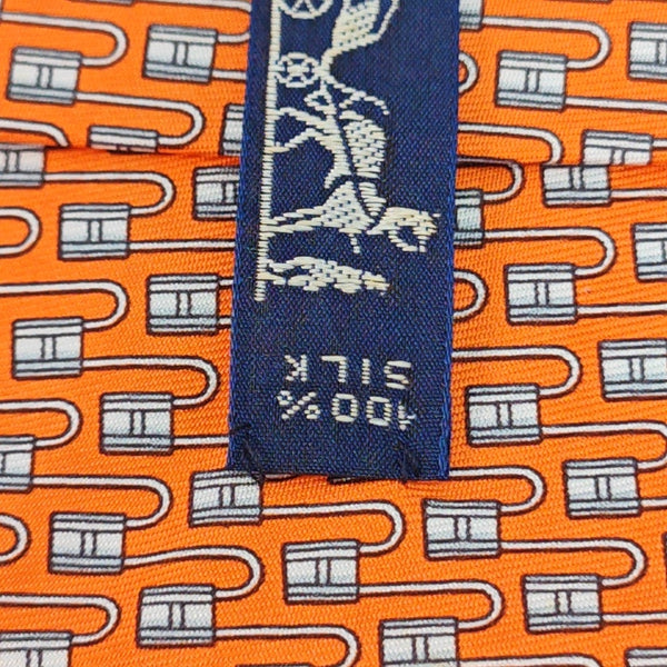 Mulberry Silk Tie Orange