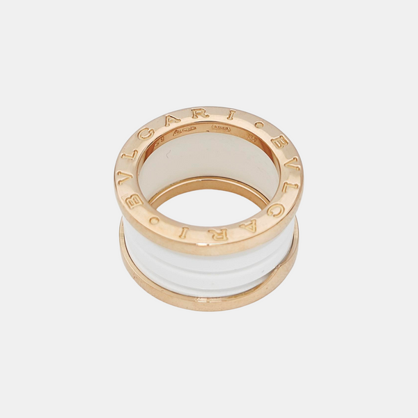 B.ZERO1 18k Rose Gold Ring EU 49