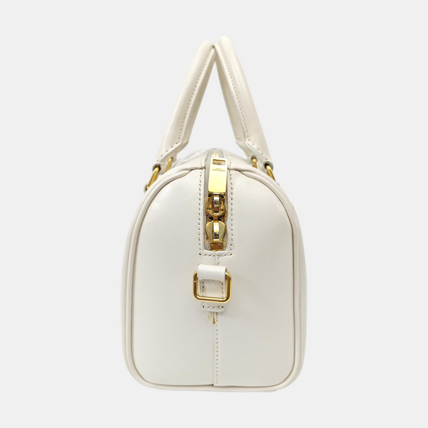 CLASSIC DUFFEL 6 Calfskin White