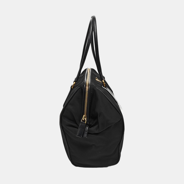 Nylon Tote Bag Black