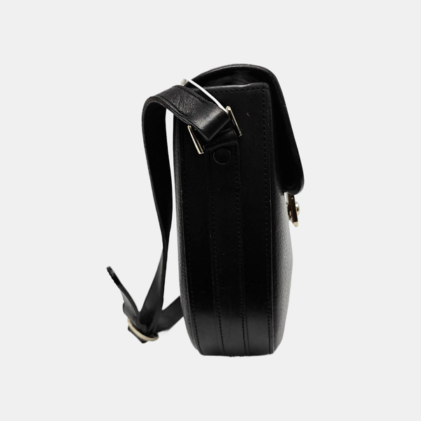 Calfskin Shoulder Bag Black