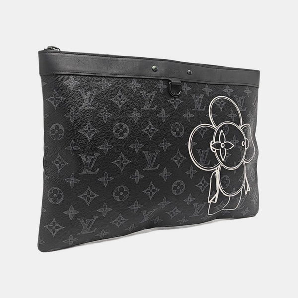 APOLLO GM Monogram Coated Canvas Black