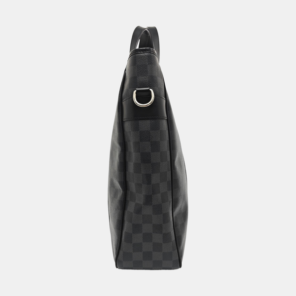 TADAO MM Damier Graphite Coated Canvas Gray