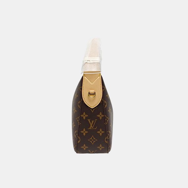 SLOUCHY PM Monogram Coated Canvas Brown