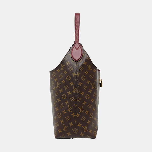 FLOWER Monogram Coated Canvas Brown