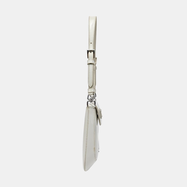 Cleo Mini Calfskin White
