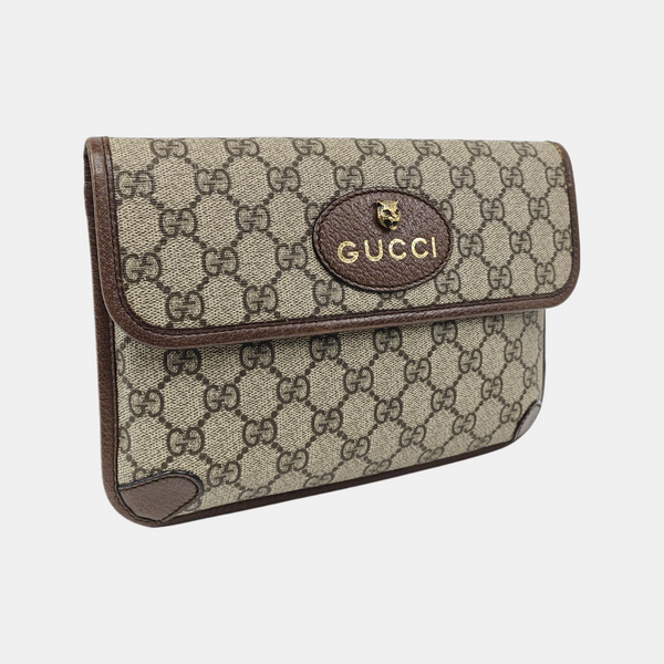 Neo Vintage Monogram Coated Canvas Beige